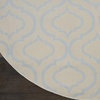 image:imageNourison Home Jubilant Grey 53 x 73 Area Rug  Easy Clean Non Shedding Bed Room Living Room Dining Room Kitchen 5 x 7Ivory Blue