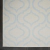 image:imageNourison Home Jubilant Grey 53 x 73 Area Rug  Easy Clean Non Shedding Bed Room Living Room Dining Room Kitchen 5 x 7Ivory Blue