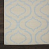 image:imageNourison Home Jubilant Grey 53 x 73 Area Rug  Easy Clean Non Shedding Bed Room Living Room Dining Room Kitchen 5 x 7Ivory Blue