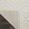 image:imageNourison Home Jubilant Grey 53 x 73 Area Rug  Easy Clean Non Shedding Bed Room Living Room Dining Room Kitchen 5 x 7Ivory Blue