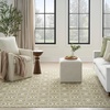 image:imageNourison Home Jubilant Grey 53 x 73 Area Rug  Easy Clean Non Shedding Bed Room Living Room Dining Room Kitchen 5 x 7Olive
