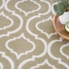 image:imageNourison Home Jubilant Grey 53 x 73 Area Rug  Easy Clean Non Shedding Bed Room Living Room Dining Room Kitchen 5 x 7Olive