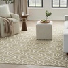 image:imageNourison Home Jubilant Grey 53 x 73 Area Rug  Easy Clean Non Shedding Bed Room Living Room Dining Room Kitchen 5 x 7Olive