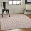 image:imageNourison Home Jubilant Grey 53 x 73 Area Rug  Easy Clean Non Shedding Bed Room Living Room Dining Room Kitchen 5 x 7Pink
