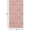 image:imageNourison Home Jubilant Grey 53 x 73 Area Rug  Easy Clean Non Shedding Bed Room Living Room Dining Room Kitchen 5 x 7Pink