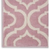 image:imageNourison Home Jubilant Grey 53 x 73 Area Rug  Easy Clean Non Shedding Bed Room Living Room Dining Room Kitchen 5 x 7Pink