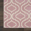 image:imageNourison Home Jubilant Grey 53 x 73 Area Rug  Easy Clean Non Shedding Bed Room Living Room Dining Room Kitchen 5 x 7Pink