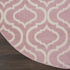 image:imageNourison Home Jubilant Grey 53 x 73 Area Rug  Easy Clean Non Shedding Bed Room Living Room Dining Room Kitchen 5 x 7Pink