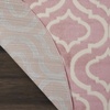 image:imageNourison Home Jubilant Grey 53 x 73 Area Rug  Easy Clean Non Shedding Bed Room Living Room Dining Room Kitchen 5 x 7Pink