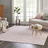 image:imageNourison Home Jubilant Grey 53 x 73 Area Rug  Easy Clean Non Shedding Bed Room Living Room Dining Room Kitchen 5 x 7Pink