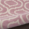 image:imageNourison Home Jubilant Grey 53 x 73 Area Rug  Easy Clean Non Shedding Bed Room Living Room Dining Room Kitchen 5 x 7Pink