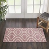 image:imageNourison Home Jubilant Grey 53 x 73 Area Rug  Easy Clean Non Shedding Bed Room Living Room Dining Room Kitchen 5 x 7Pink