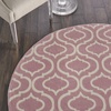 image:imageNourison Home Jubilant Grey 53 x 73 Area Rug  Easy Clean Non Shedding Bed Room Living Room Dining Room Kitchen 5 x 7Pink