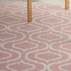 image:imageNourison Home Jubilant Grey 53 x 73 Area Rug  Easy Clean Non Shedding Bed Room Living Room Dining Room Kitchen 5 x 7Pink