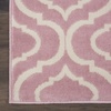image:imageNourison Home Jubilant Grey 53 x 73 Area Rug  Easy Clean Non Shedding Bed Room Living Room Dining Room Kitchen 5 x 7Pink