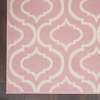 image:imageNourison Home Jubilant Grey 53 x 73 Area Rug  Easy Clean Non Shedding Bed Room Living Room Dining Room Kitchen 5 x 7Pink