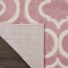 image:imageNourison Home Jubilant Grey 53 x 73 Area Rug  Easy Clean Non Shedding Bed Room Living Room Dining Room Kitchen 5 x 7Pink
