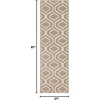 image:imageNourison Home Jubilant Grey 53 x 73 Area Rug  Easy Clean Non Shedding Bed Room Living Room Dining Room Kitchen 5 x 7Taupe