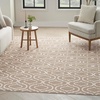 image:imageNourison Home Jubilant Grey 53 x 73 Area Rug  Easy Clean Non Shedding Bed Room Living Room Dining Room Kitchen 5 x 7Taupe