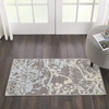 image:imageNourison Home Jubilant Grey 53 x Round Area Rug  Easy Clean Non Shedding Bed Room Living Room Dining Room Kitchen 5 x RoundGrey