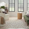 image:imageNourison Home Jubilant Ivory Beige 8 x 10 Area Rug  Easy Clean Non Shedding Bed Room Living Room Dining Room Kitchen 8 x 10