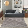 image:imageNourison Home Jubilant Ivory Navy 2 x 4 Area Rug  Easy Clean Non Shedding Bed Room Living Room Dining Room Kitchen 2 x 4Grey