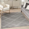 image:imageNourison Home Jubilant Ivory Navy 2 x 4 Area Rug  Easy Clean Non Shedding Bed Room Living Room Dining Room Kitchen 2 x 4Grey