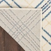 image:imageNourison Home Jubilant Ivory Navy 2 x 4 Area Rug  Easy Clean Non Shedding Bed Room Living Room Dining Room Kitchen 2 x 4Ivory Navy