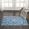 image:imageNourison Home Jubilant Ivory Pink 6 x 9 Area Rug  Easy Clean Non Shedding Bed Room Living Room Dining Room Kitchen 6 x 9Blue