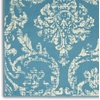 image:imageNourison Home Jubilant Ivory Pink 6 x 9 Area Rug  Easy Clean Non Shedding Bed Room Living Room Dining Room Kitchen 6 x 9Blue