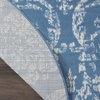 image:imageNourison Home Jubilant Ivory Pink 6 x 9 Area Rug  Easy Clean Non Shedding Bed Room Living Room Dining Room Kitchen 6 x 9Blue