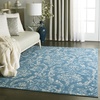 image:imageNourison Home Jubilant Ivory Pink 6 x 9 Area Rug  Easy Clean Non Shedding Bed Room Living Room Dining Room Kitchen 6 x 9Blue