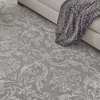 image:imageNourison Home Jubilant Ivory Pink 6 x 9 Area Rug  Easy Clean Non Shedding Bed Room Living Room Dining Room Kitchen 6 x 9Grey