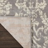image:imageNourison Home Jubilant Ivory Pink 6 x 9 Area Rug  Easy Clean Non Shedding Bed Room Living Room Dining Room Kitchen 6 x 9Grey