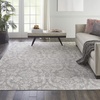 image:imageNourison Home Jubilant Ivory Pink 6 x 9 Area Rug  Easy Clean Non Shedding Bed Room Living Room Dining Room Kitchen 6 x 9Grey