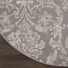 image:imageNourison Home Jubilant Ivory Pink 6 x 9 Area Rug  Easy Clean Non Shedding Bed Room Living Room Dining Room Kitchen 6 x 9Grey