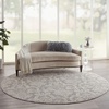 image:imageNourison Home Jubilant Ivory Pink 6 x 9 Area Rug  Easy Clean Non Shedding Bed Room Living Room Dining Room Kitchen 6 x 9Grey