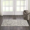 image:imageNourison Home Jubilant Ivory Pink 6 x 9 Area Rug  Easy Clean Non Shedding Bed Room Living Room Dining Room Kitchen 6 x 9Grey
