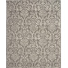 image:imageNourison Home Jubilant Ivory Pink 6 x 9 Area Rug  Easy Clean Non Shedding Bed Room Living Room Dining Room Kitchen 6 x 9Grey
