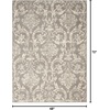 image:imageNourison Home Jubilant Ivory Pink 6 x 9 Area Rug  Easy Clean Non Shedding Bed Room Living Room Dining Room Kitchen 6 x 9Grey