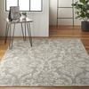 image:imageNourison Home Jubilant Ivory Pink 6 x 9 Area Rug  Easy Clean Non Shedding Bed Room Living Room Dining Room Kitchen 6 x 9Grey