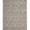 image:imageNourison Home Jubilant Ivory Pink 6 x 9 Area Rug  Easy Clean Non Shedding Bed Room Living Room Dining Room Kitchen 6 x 9Grey