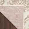 image:imageNourison Home Jubilant Ivory Pink 6 x 9 Area Rug  Easy Clean Non Shedding Bed Room Living Room Dining Room Kitchen 6 x 9Ivory Beige