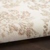 image:imageNourison Home Jubilant Ivory Pink 6 x 9 Area Rug  Easy Clean Non Shedding Bed Room Living Room Dining Room Kitchen 6 x 9Ivory Beige