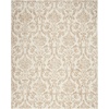 image:imageNourison Home Jubilant Ivory Pink 6 x 9 Area Rug  Easy Clean Non Shedding Bed Room Living Room Dining Room Kitchen 6 x 9Ivory Beige