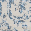image:imageNourison Home Jubilant Ivory Pink 6 x 9 Area Rug  Easy Clean Non Shedding Bed Room Living Room Dining Room Kitchen 6 x 9Ivory Blue