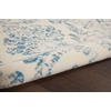 image:imageNourison Home Jubilant Ivory Pink 6 x 9 Area Rug  Easy Clean Non Shedding Bed Room Living Room Dining Room Kitchen 6 x 9Ivory Blue