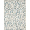 image:imageNourison Home Jubilant Ivory Pink 6 x 9 Area Rug  Easy Clean Non Shedding Bed Room Living Room Dining Room Kitchen 6 x 9Ivory Blue