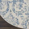 image:imageNourison Home Jubilant Ivory Pink 6 x 9 Area Rug  Easy Clean Non Shedding Bed Room Living Room Dining Room Kitchen 6 x 9Ivory Blue