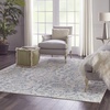 image:imageNourison Home Jubilant Ivory Pink 6 x 9 Area Rug  Easy Clean Non Shedding Bed Room Living Room Dining Room Kitchen 6 x 9Ivory Blue